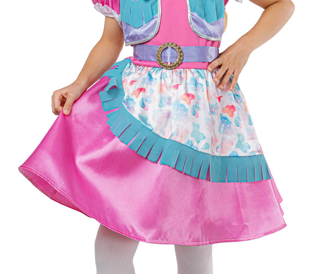 Role play-set for kids Elegant Cowgirl (dress, belt, hat, scarf), size 110/120 cm